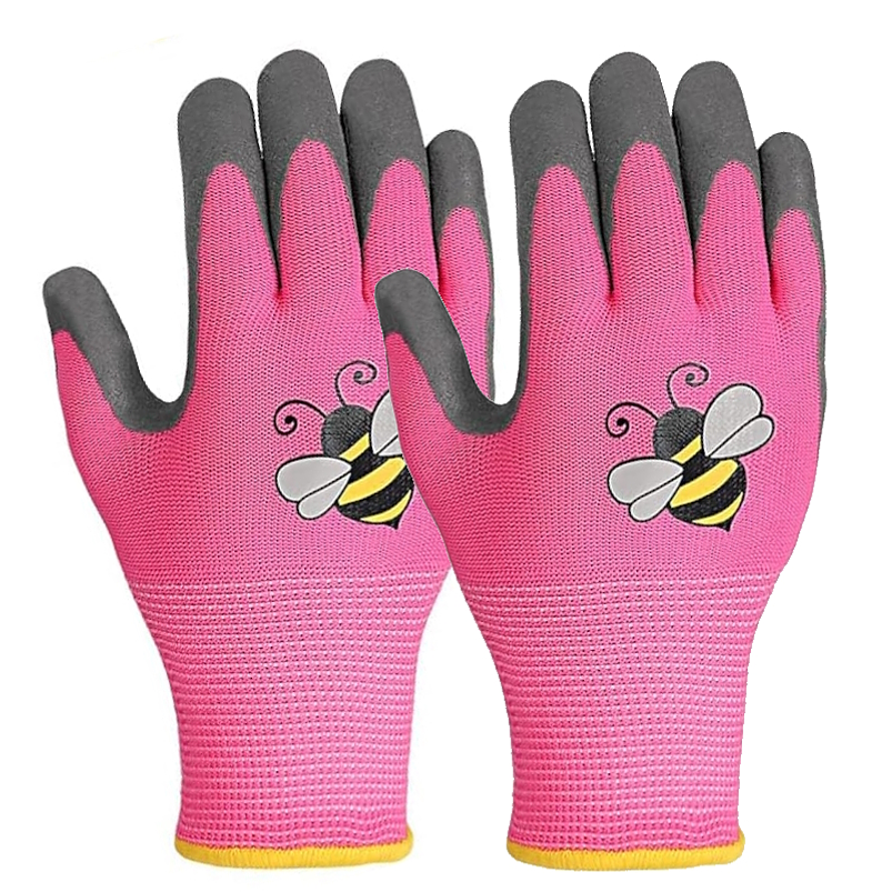 Guantes Jardinería X01 Par Para Niños Caucho Transpirable 4