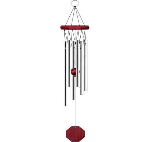 Campana De Viento Jardín Terraza x6 Tubos En Aluminio