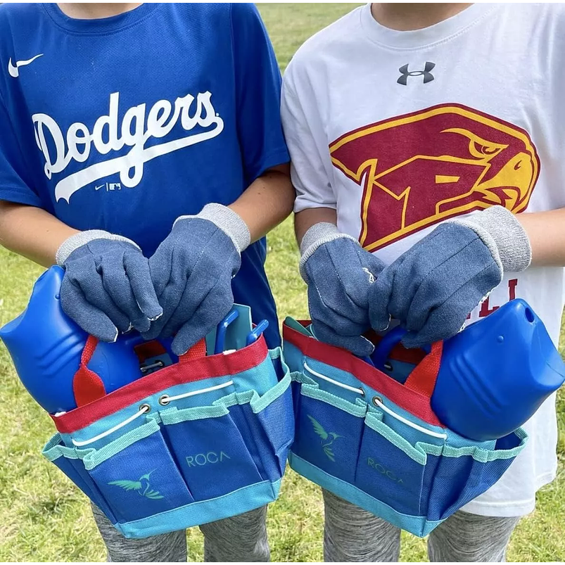 Kit Herramientas Jardinería Cultivo Plantas Para Niños 5