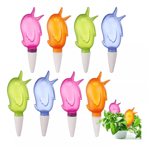 Estacas en Arcilla De Riego Autonomo Para Plantas x8 Unidades