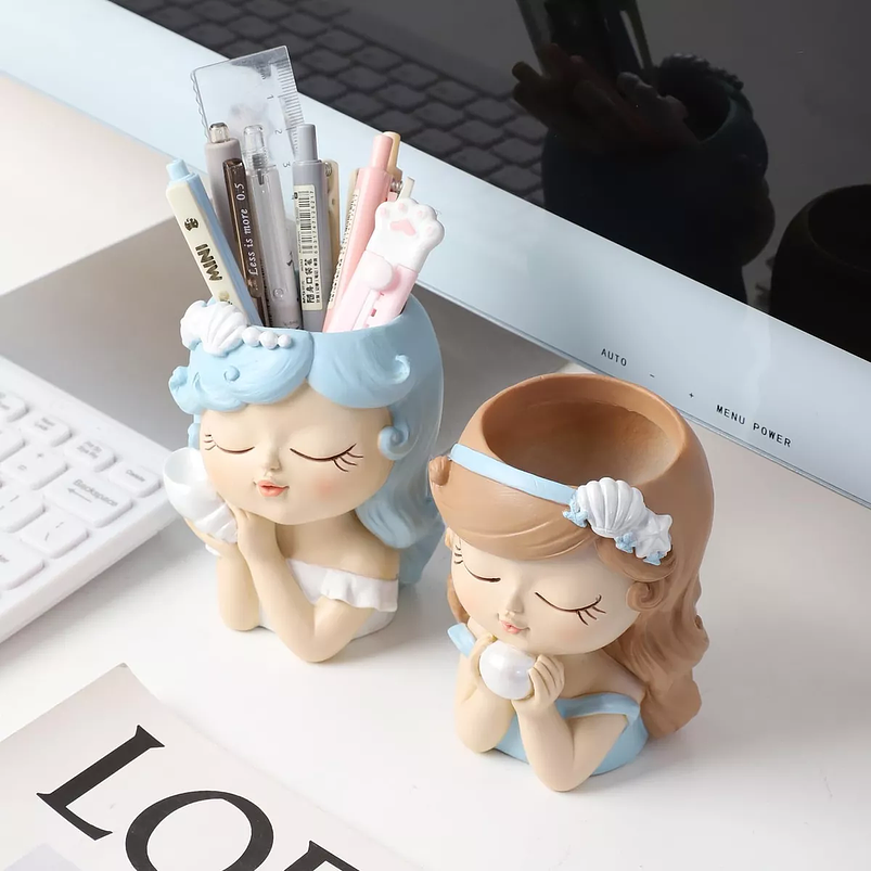 Macetas Decorativa Cerámica Plantas Suculenta Cactus x2 Unidades 3