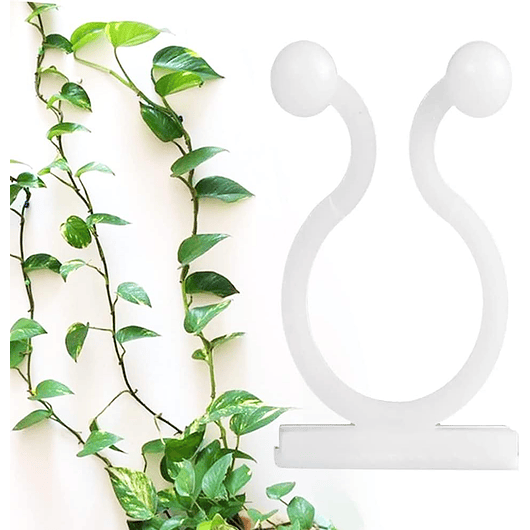 Clip Gancho De Amarre De Plantas, Hortalizas De Pared X20pz 2