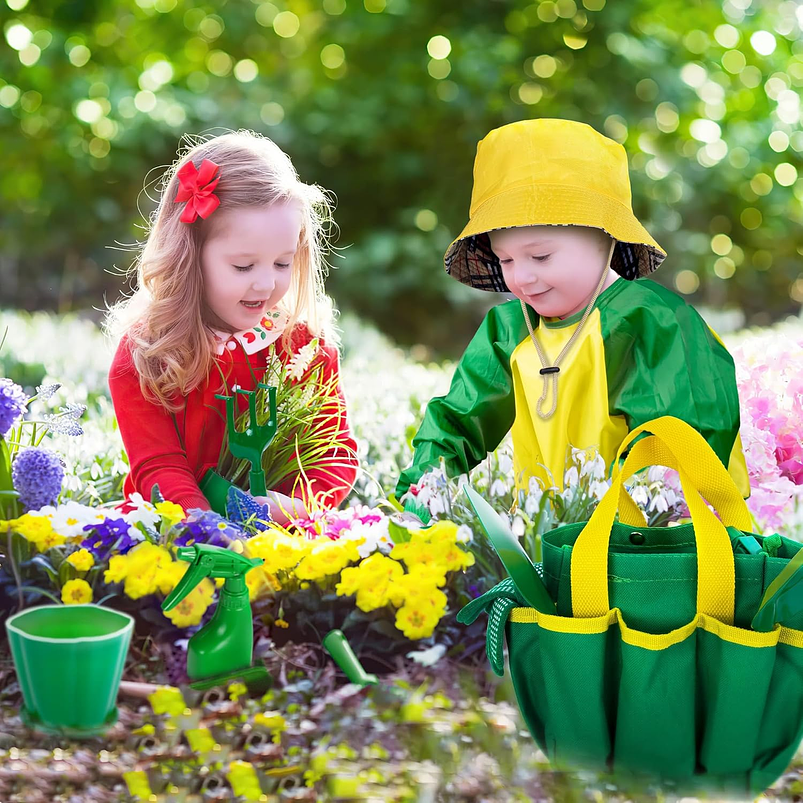 Kit Herramientas de Jardineria Cultivo de Plantas de Niños 4