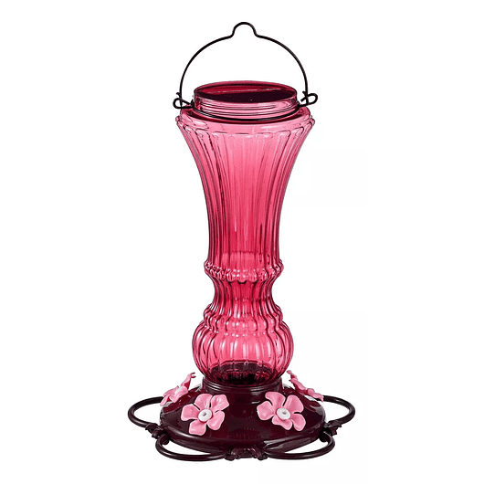 Colibries Bebedero De Aves De Colgar Plastico x5 Flores 1