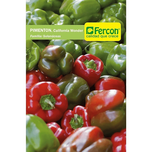 Semillas De Pimentón California Hortalizas Sobre Pureza 99% 25gr 1