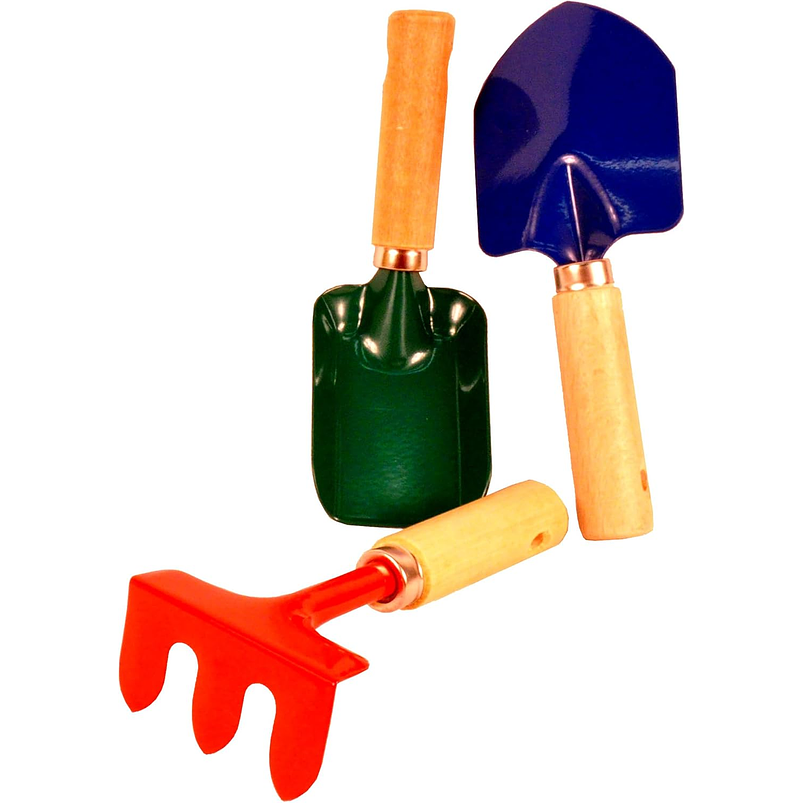 Kit Herramientas Jardinería Cuidado De Plantas Para Niños 9