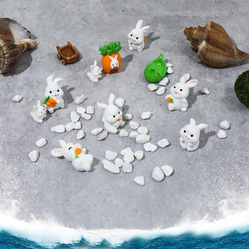 Mini Figuras Jardín De Hadas Terrarios Decoracion Peceras 3