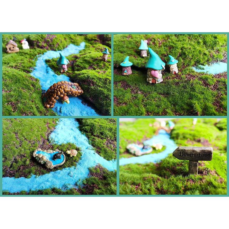 Mini Figuras Para Jardín De Hadas Terrarios Decoracion 3