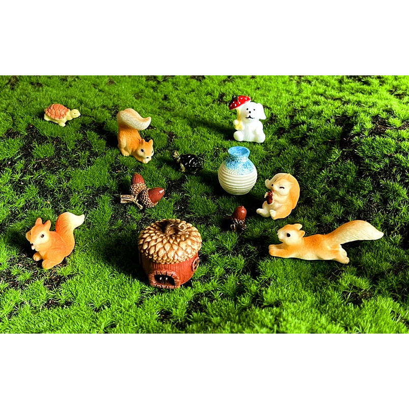 Mini Figuras Para Jardín De Hadas Terrarios Decoracion 5