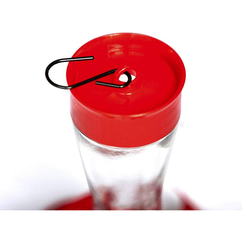 Bebedero Colibríes Plastico De Colgar X4 Flores 3