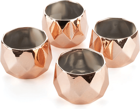 Mini Macetas en Ceramica Para Suculentas Cactus Bonsáis X4