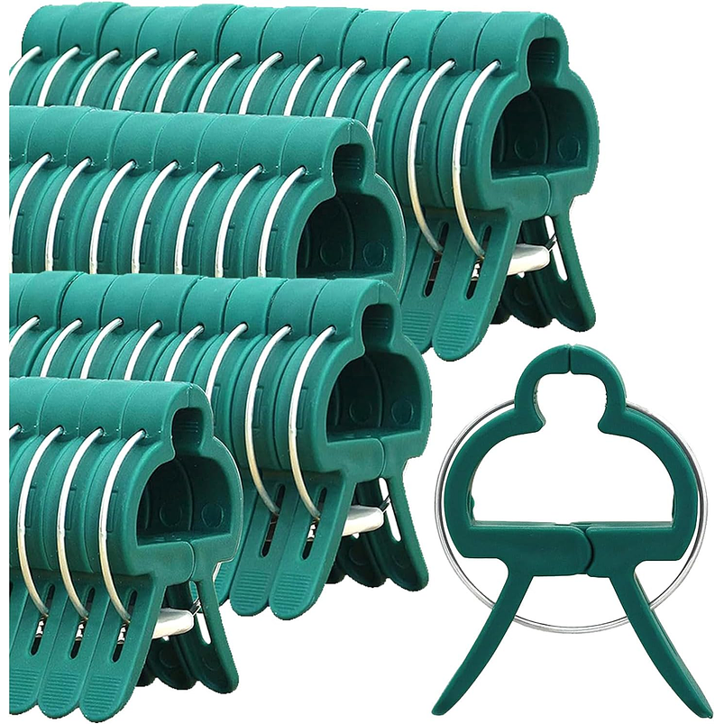 Clips Gancho Apoyo De Plantas De Jardín, Hortalizas x20 Unidades 1