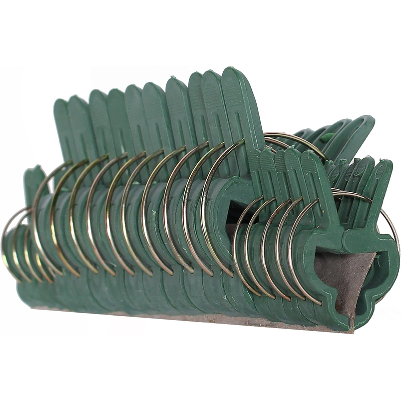 Clips Gancho Apoyo De Plantas De Jardín, Hortalizas x20 Unidades 2