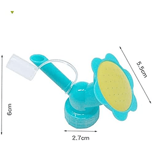 Boquilla O Tapa Regadera De Plantas 2en1 Para Botellas x3 unidades