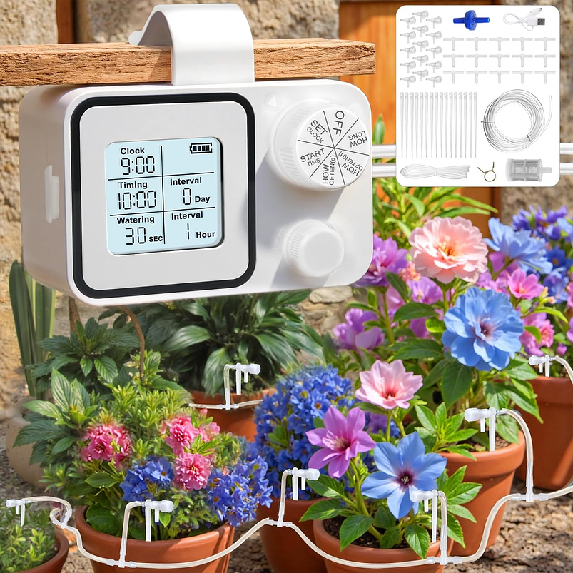 Sistema Riego Automático Programable Para Plantas  2