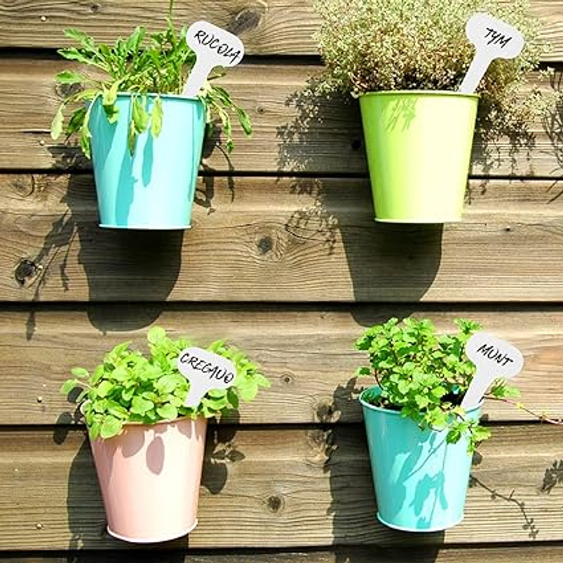 Etiquetas De Plantas, Plástica Marcar Bandeja de Vivero x50 5