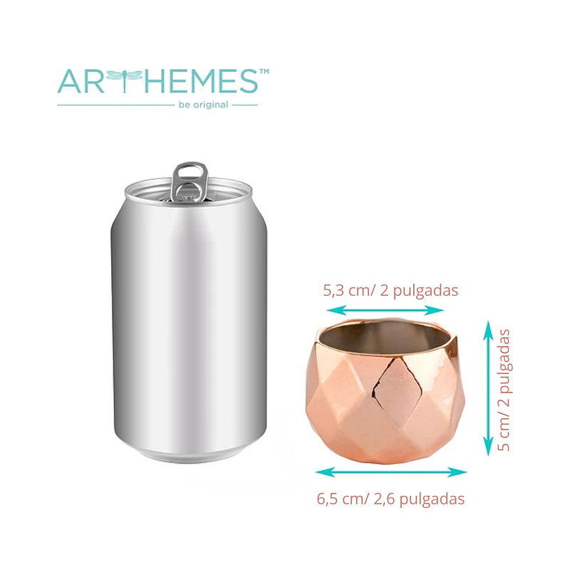 Mini Macetas en Ceramica Para Suculentas Cactus Bonsáis X4 3