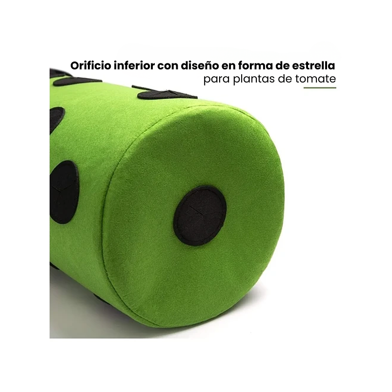 Maceta Siembra Tela Especial Colgar x3 Galón 20cm Diámetro x30 Alto 5