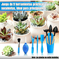 Kit Básico Herramientas Cuidado Cactus y Suculentas x9 piezas - Miniatura 4