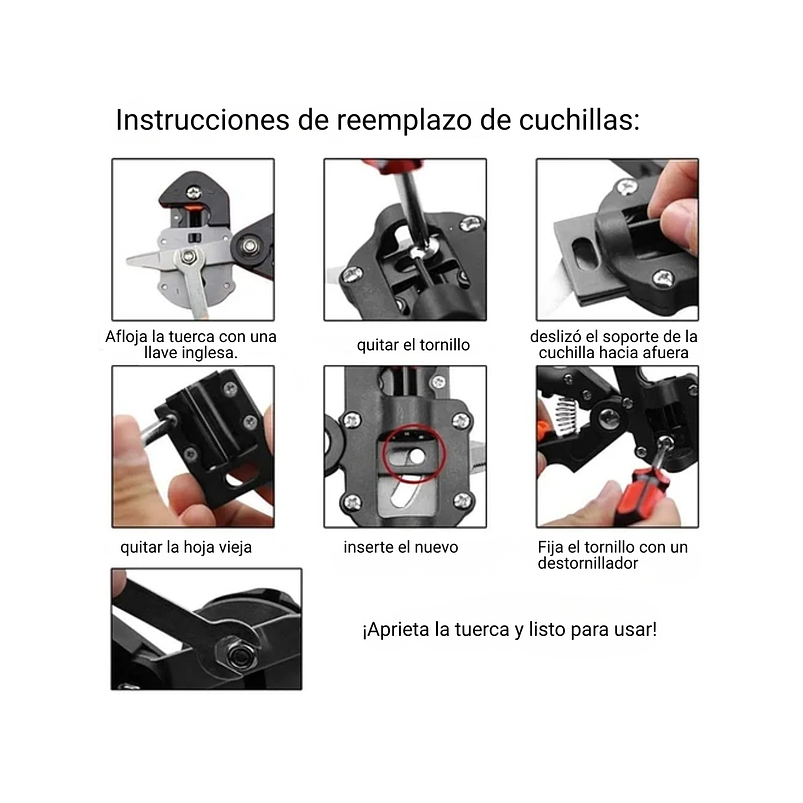 Kit Herramientas De Injerto Para Plantas y Corte 3