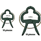 Clips Gancho Apoyo De Plantas De Jardín, Hortalizas x20 Unidades - Miniatura 8