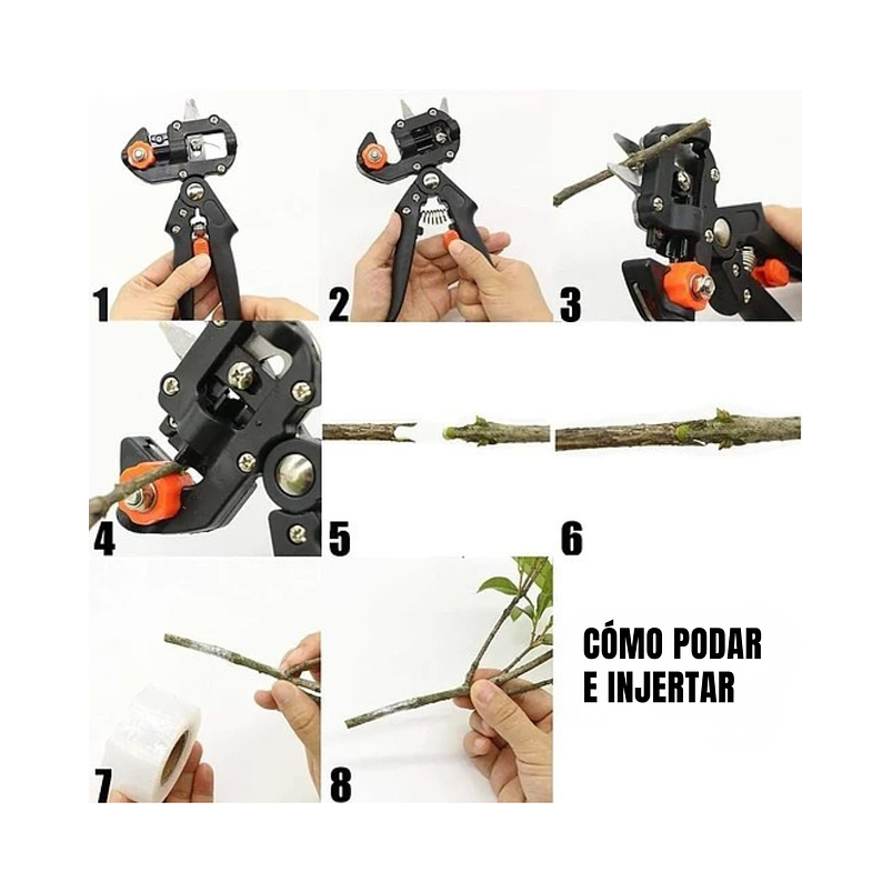 Kit Injerto De Plantas Arboles y Corte 3
