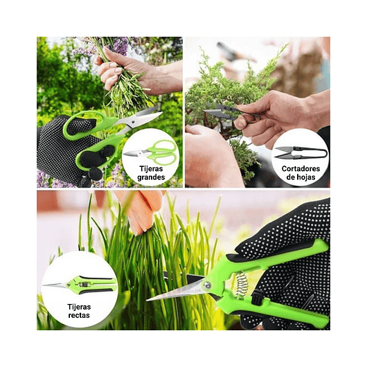 Kit Herramientas Bonsai Suculentas Acero X20 Piezas más estuche 5