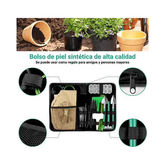 Kit Herramientas Esencial de Plantas Suculentas y Cactus 3