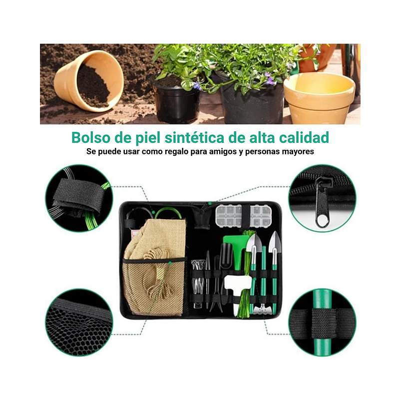 Kit Herramientas Esencial de Plantas Suculentas y Cactus 3