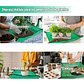 Alfombra Tapete Jardinería Trasplante De Plantas 66cm X 66cm - Miniatura 6