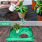 Alfombra Tapete Jardinería Trasplante De Plantas 66cm X 66cm - Miniatura 7