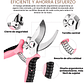 Kit Tijeras de Poda Despunte Plantas Jardineria Acero Inox - Miniatura 3