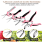 Kit Tijeras de Poda Despunte Plantas Jardineria Acero Inox - Miniatura 5