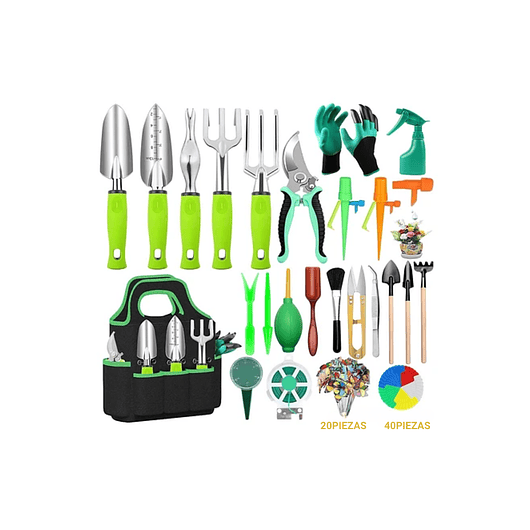 Juego De Herramientas De Jardinería de 84 Piezas 1