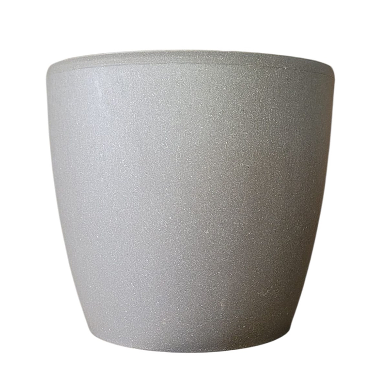 Maceta Plástica Bahía Colores 14cm Diámetro x13,4cm Alto Fina 16