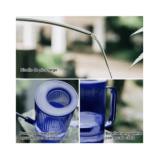 Regadera Premium Salida Larga  x1l Colores Transparente 5