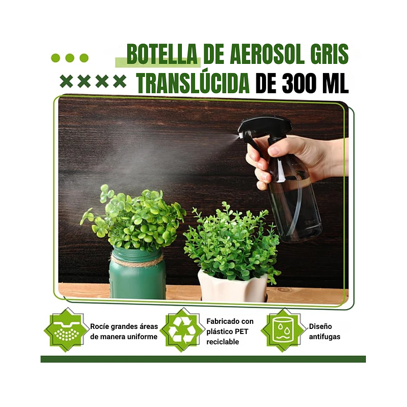 Regadera Chic De Plantas x1 Litro Acero más herramientas de Jardín 3