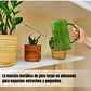 Regadera Plastica Plantas Premium Salida en Acero más Spray x1 litro mas 2 Peras de Riego - Miniatura 7