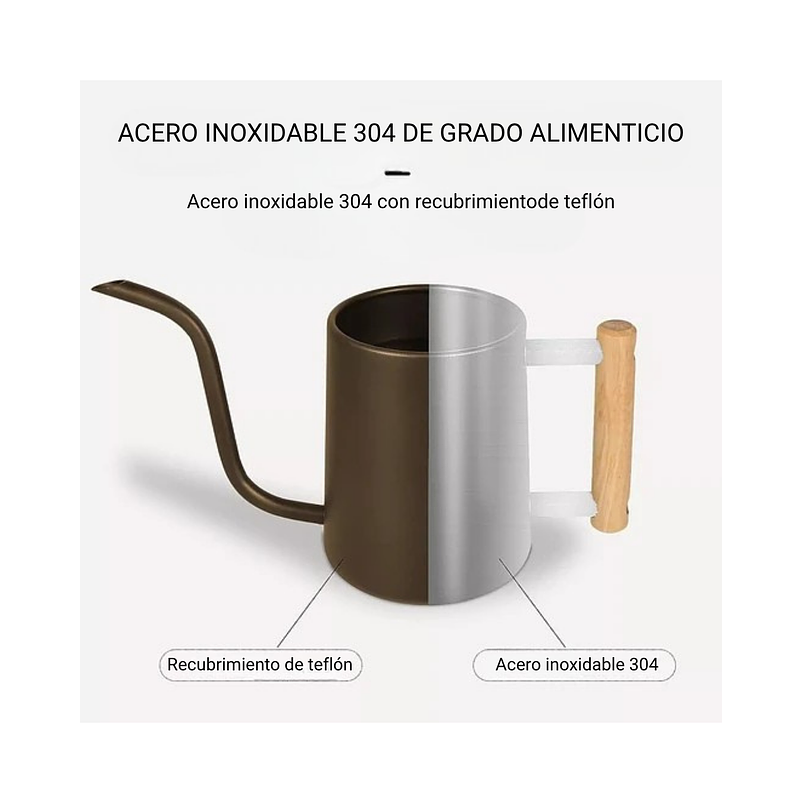 Regadera Chic de Plantas Jardín x1 Litro Acero 6