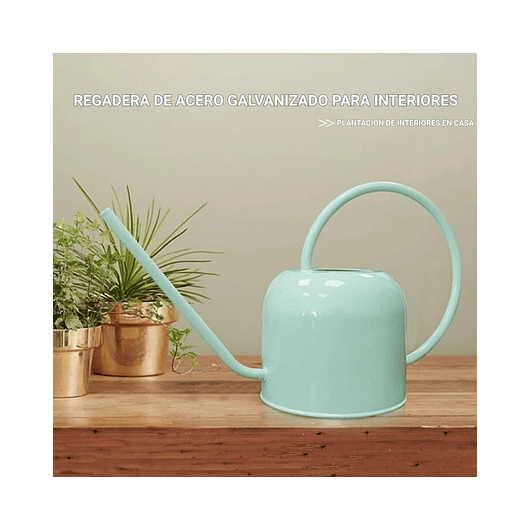 Regadera De Plantas Premium X1.5 Litros Salida Larga Acero G 4