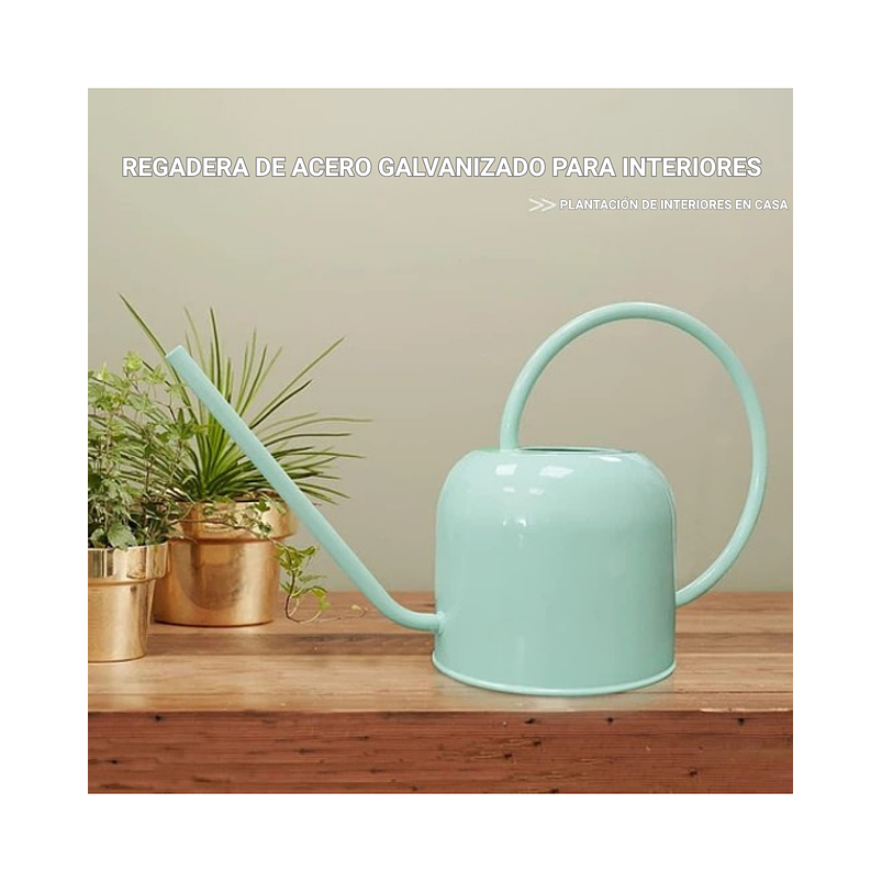 Regadera De Plantas Premium X1.5 Litros Salida Larga Acero G 4