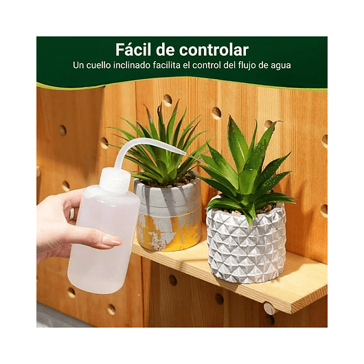 Botella De Riego De Apretar Ideal Cactus Suculentas X500 Ml 5
