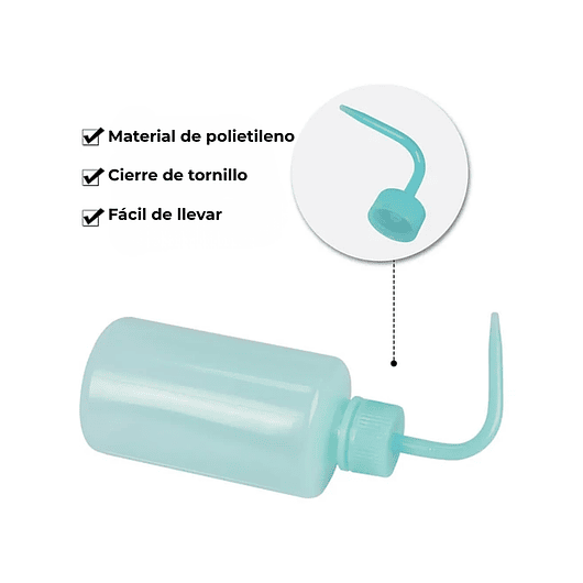 Botella De Riego De Apretar Ideal Cactus Suculentas X500 Ml 9