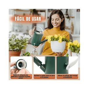 Regadera Plástica De Plantas Jardín x1,6 Litros