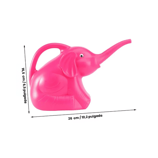 Regadera Plantas Jardín Para Niños Plástico Rígido 11