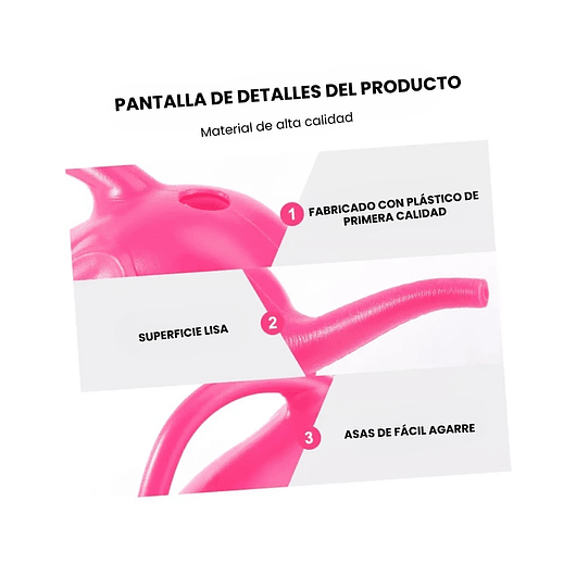 Regadera Plantas Jardín Para Niños Plástico Rígido 12