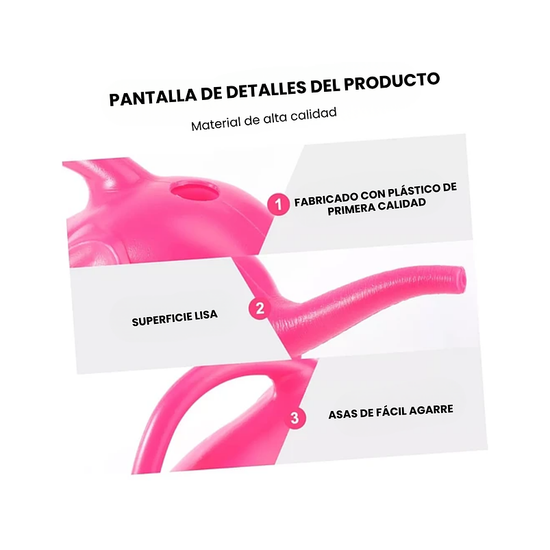 Regadera Plantas Jardín Para Niños Plástico Rígido 12