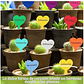 Etiquetas Plantas Siembra Corazón x100 Unidades - Miniatura 11