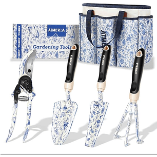 Kit Juego de Herramientas Esencial de Jardinería Huerto y Cultivo