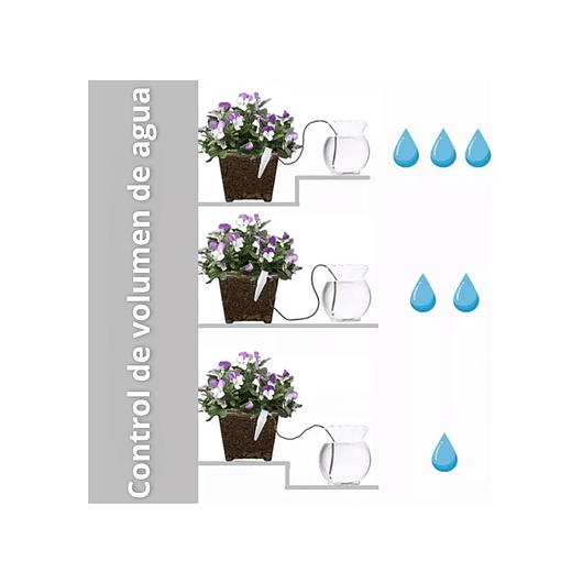 Estacas De Riego Automático Para Plantas X8 Unidades 5